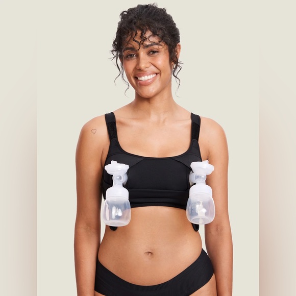 Natrelax™ Velcro All-in-One Nursing & Pumping Bra - Picture 3 of 6